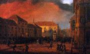 Marcin Zaleski Capture of the Arsenal in Warsaw, 1830. France oil painting artist